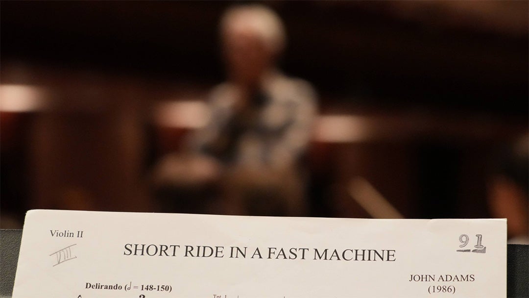 "Short Ride in a Fast Machine" sheet music