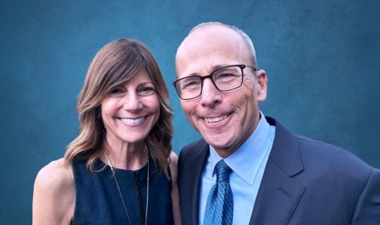 Patti and Jonathan Kraft
