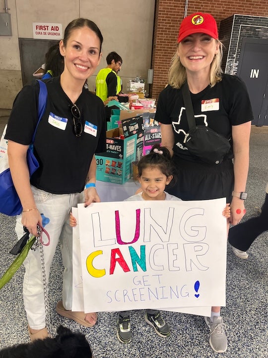 The Rice University community came together in a display of unity and purpose for the LUNGevity Breathe Deep Together Walk at Rice Stadium Nov. 16. 