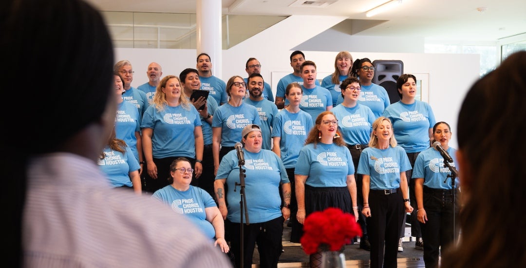 Pride celebration at the Moody