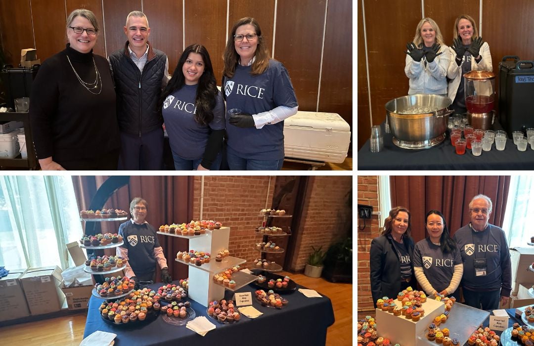 Scenes from the party