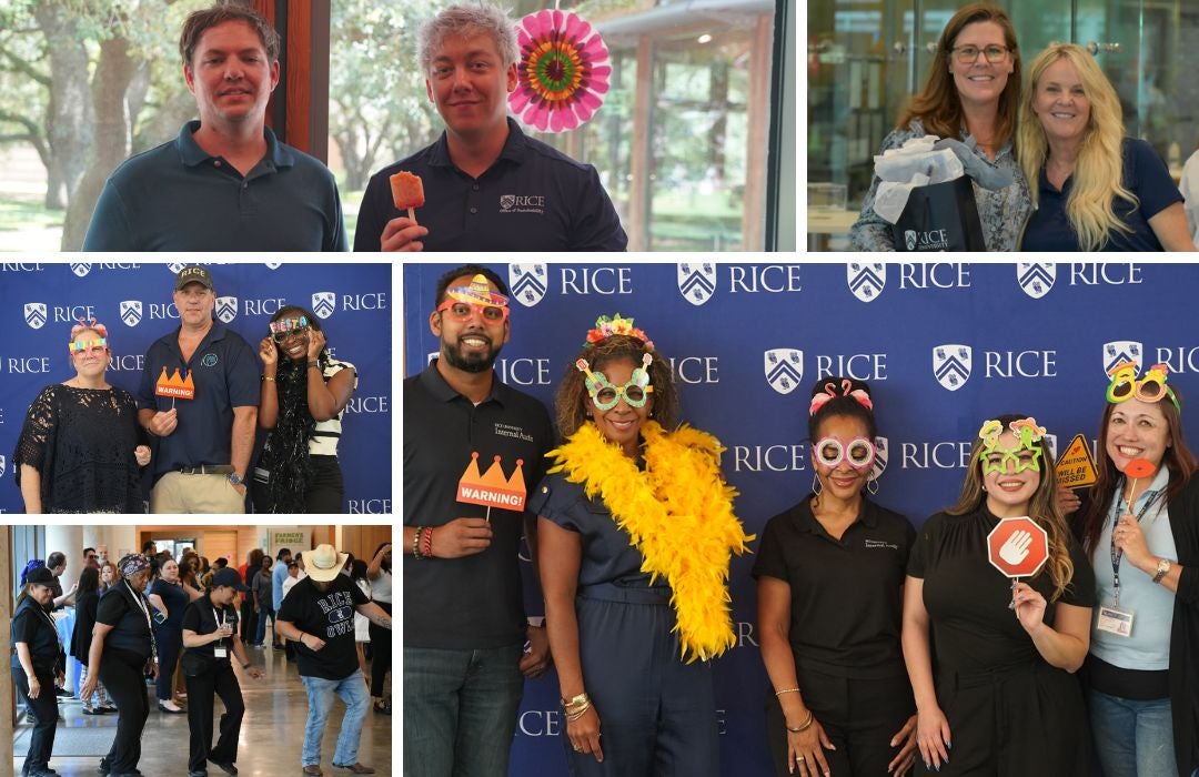 OF&S employees enjoy a summer celebration.
