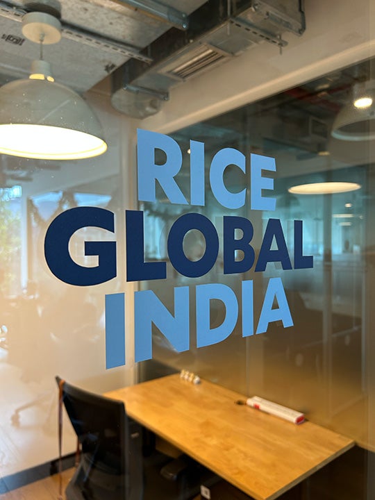Rice Global India signage 