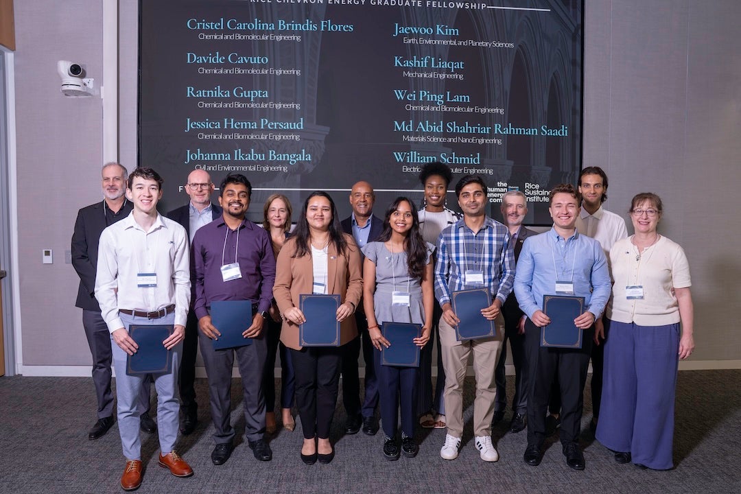 Chevron fellows group photo