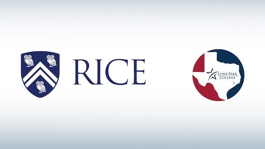 Lone Star/Rice logos