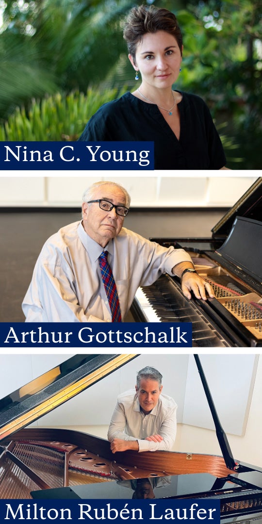 Nina C. Young, Arthur Gottschalk, Milton Rubén Laufer
