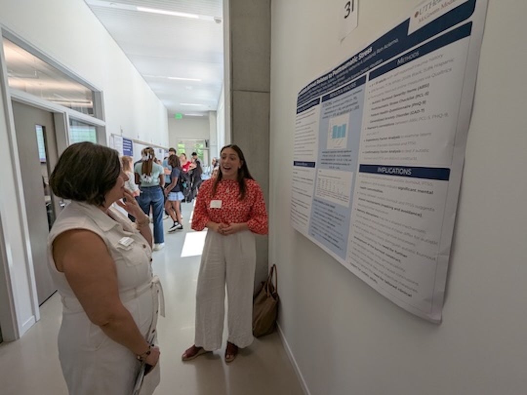Rice undergraduates at the 2025 Social Sciences Undergraduate Research and Creative Symposium