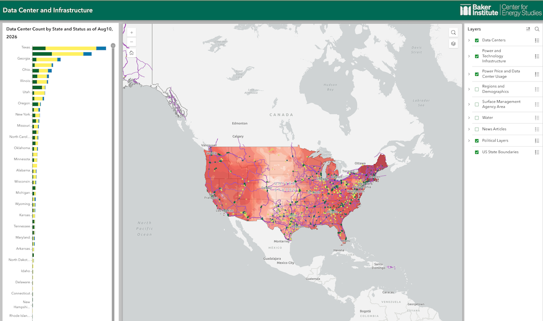 U.S. Data Centers and Infrastructure Map