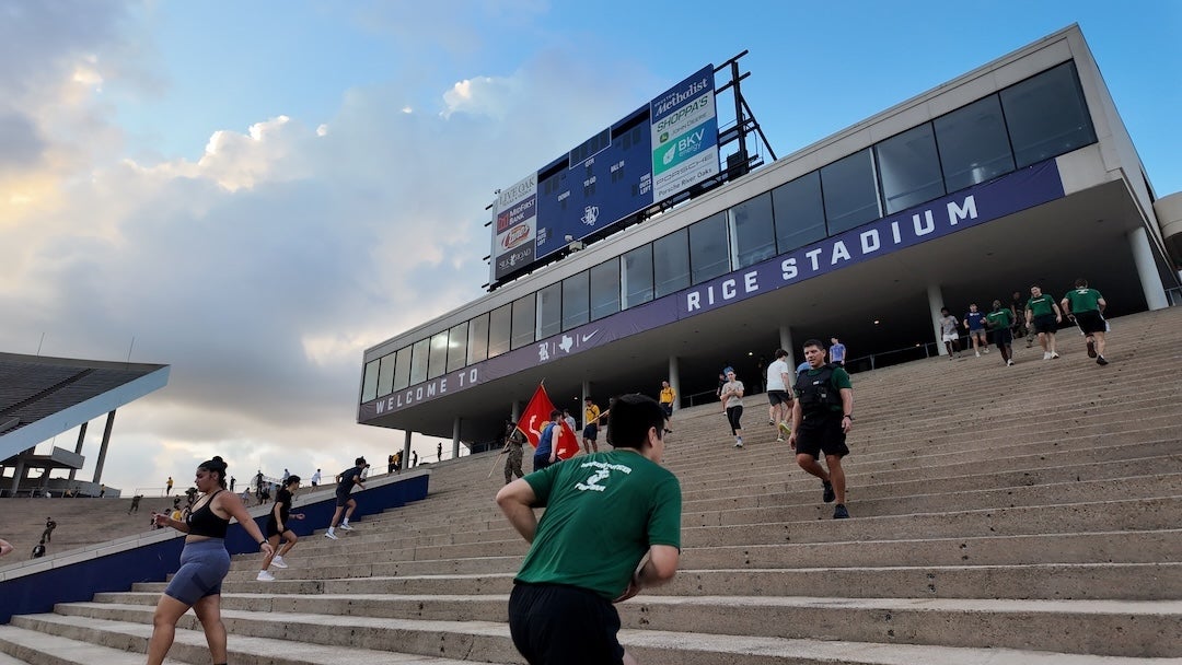 Rice ROTC annual 9/11 stair climb, 2026