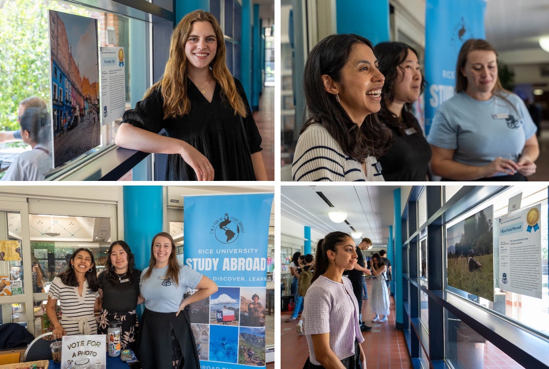 The global journeys of Rice University students were on display March 27 as the Office of Study Abroad hosted the 2026 Study Abroad Photo Contest Exhibition, celebrating photographs captured by students during their international experiences and the cultural insights they brought back to campus.