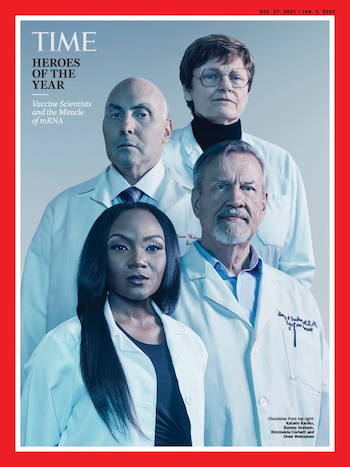 Time Heroes of the Year 2021 Cover