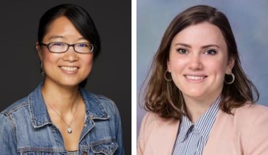 Daisy Chang and Leah Binkovitz, 2025 Pulitzer Prize winners.