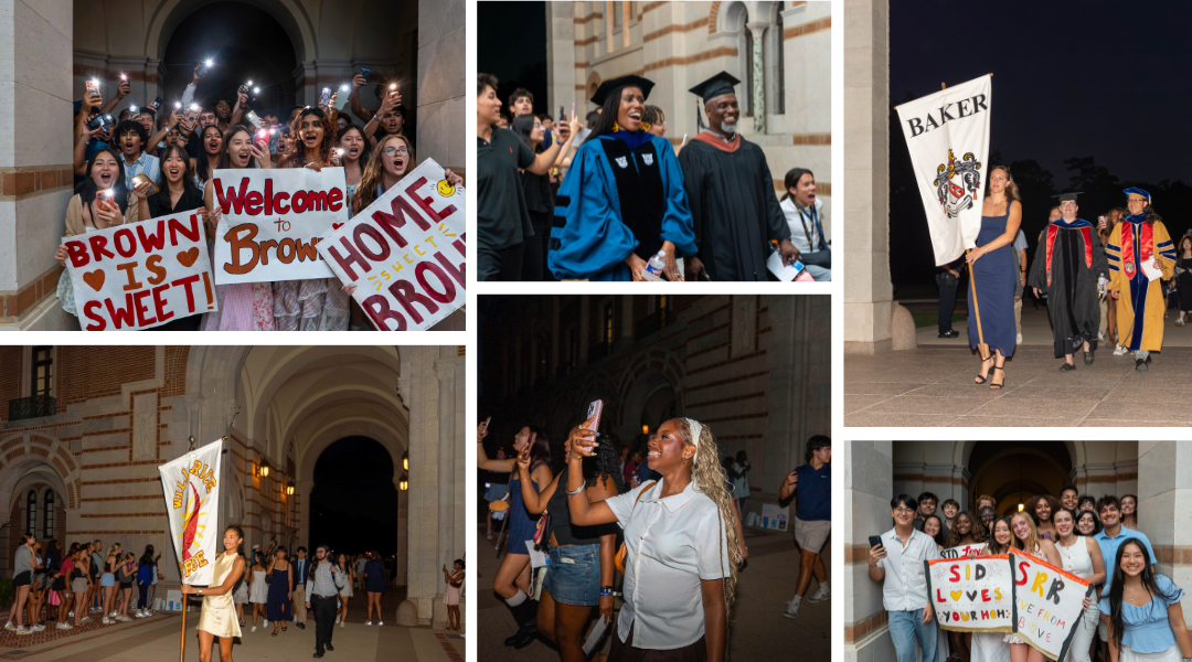 Rice welcomes the newest Owls during Matriculation.