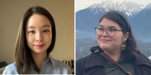 Lynne Lee and Emily Lampert