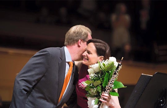 Jeremy Gill and Erin Hannigan 