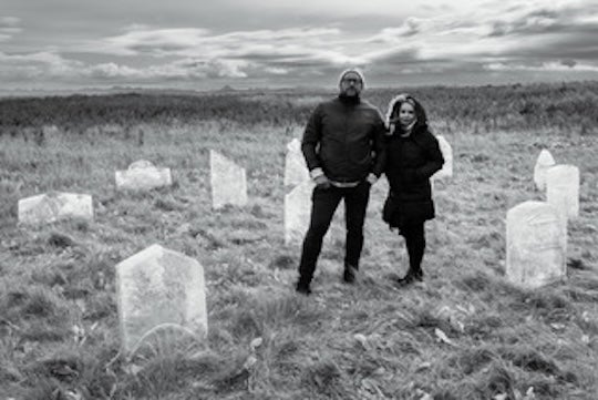 Cymene Howe and Dominic Boyer at Iceland's Glacier Graveyard.
