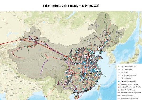 China Energy Map