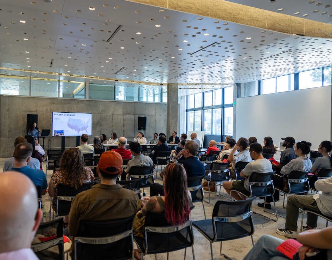 The Rice University School of Architecture brought together civic leaders, designers and community members for the 2025 Rice Civic Forum, “In Motion: Downtown Streets, Stories and People,” at Architecture Center Houston.