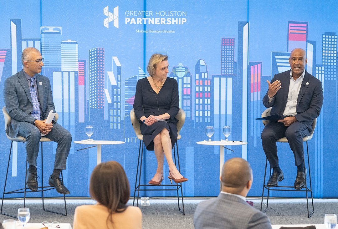Greater Houston Partnership panel