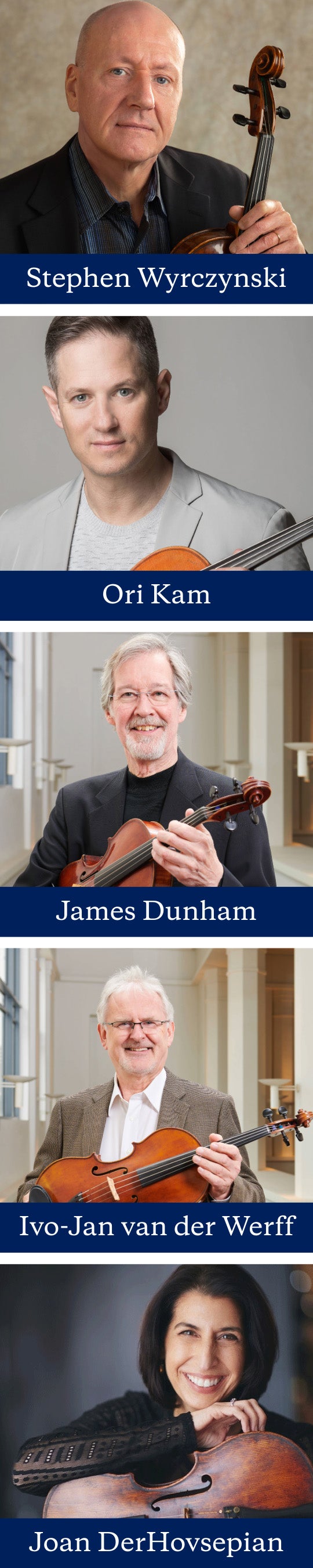 Ori Kam, Stephen Wyrczynski, Ivo-Jan van der Werff, James Dunham, Joan DerHovsepian