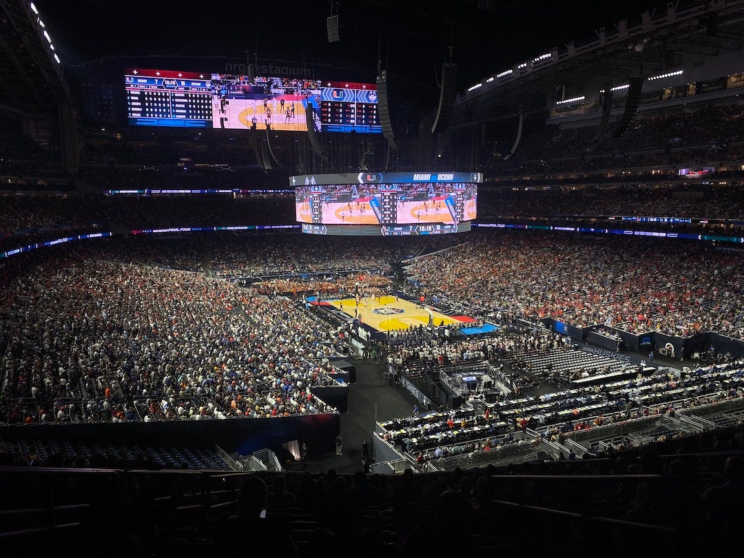 The 2023 Final Four in Houston, Texas.