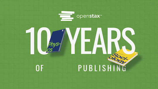 OpenStax 10 Years