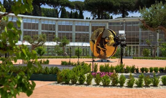 Papal gardens of Borgo Laudato Si' at Castel Gandolfo, Italy