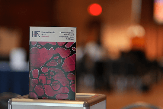 Humanities and Arts Festival program