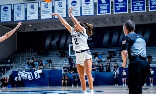The Rice University women’s basketball team will look to clinch its third straight home victory as the Owls face off with the crosstown rival University of Houston Cougars at Tudor Fieldhouse Nov. 14.