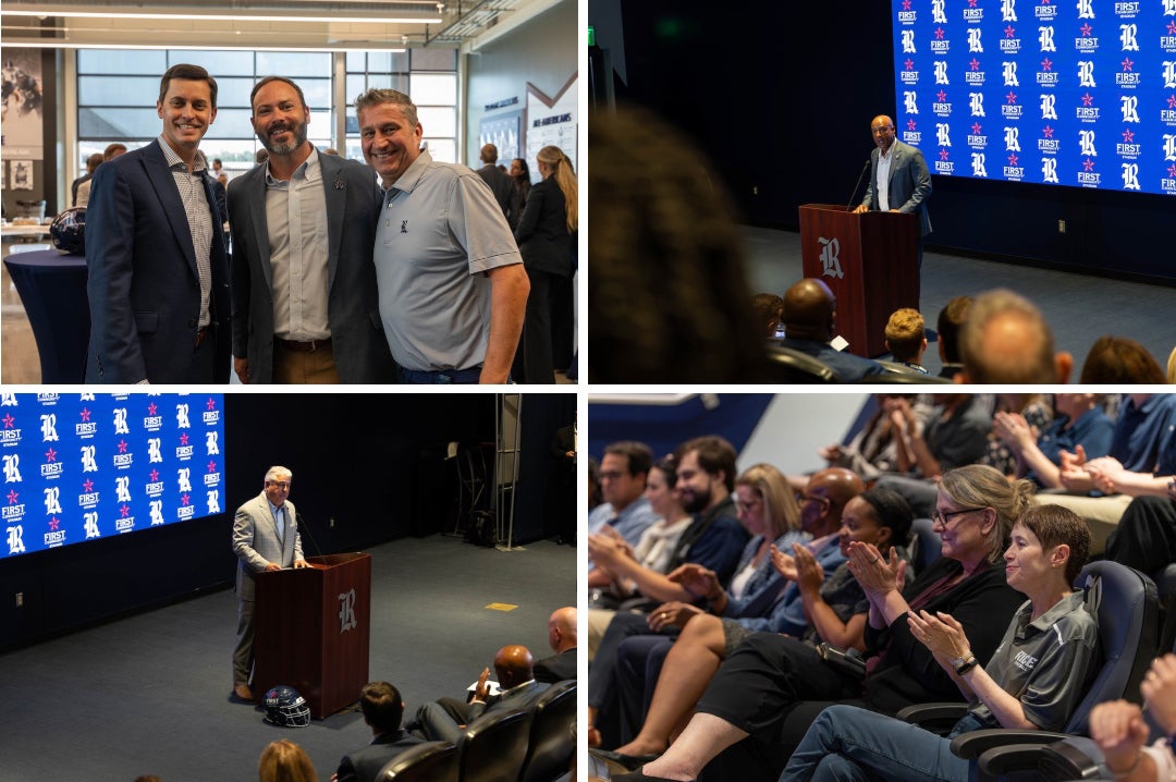 Rice University and First Community Credit Union have signed a 20-year football stadium naming rights and campus collaboration agreement as announced Thursday by Rice interim athletic director Eric George. 