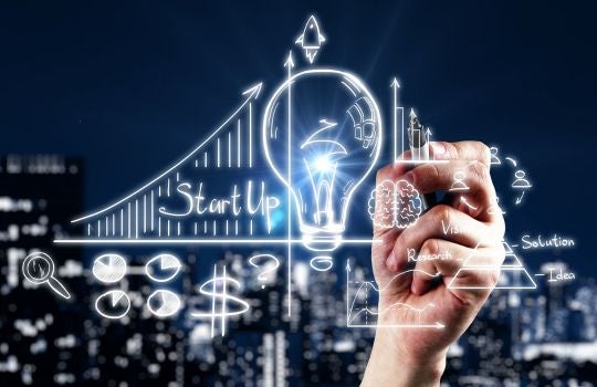 illustration of startup funding