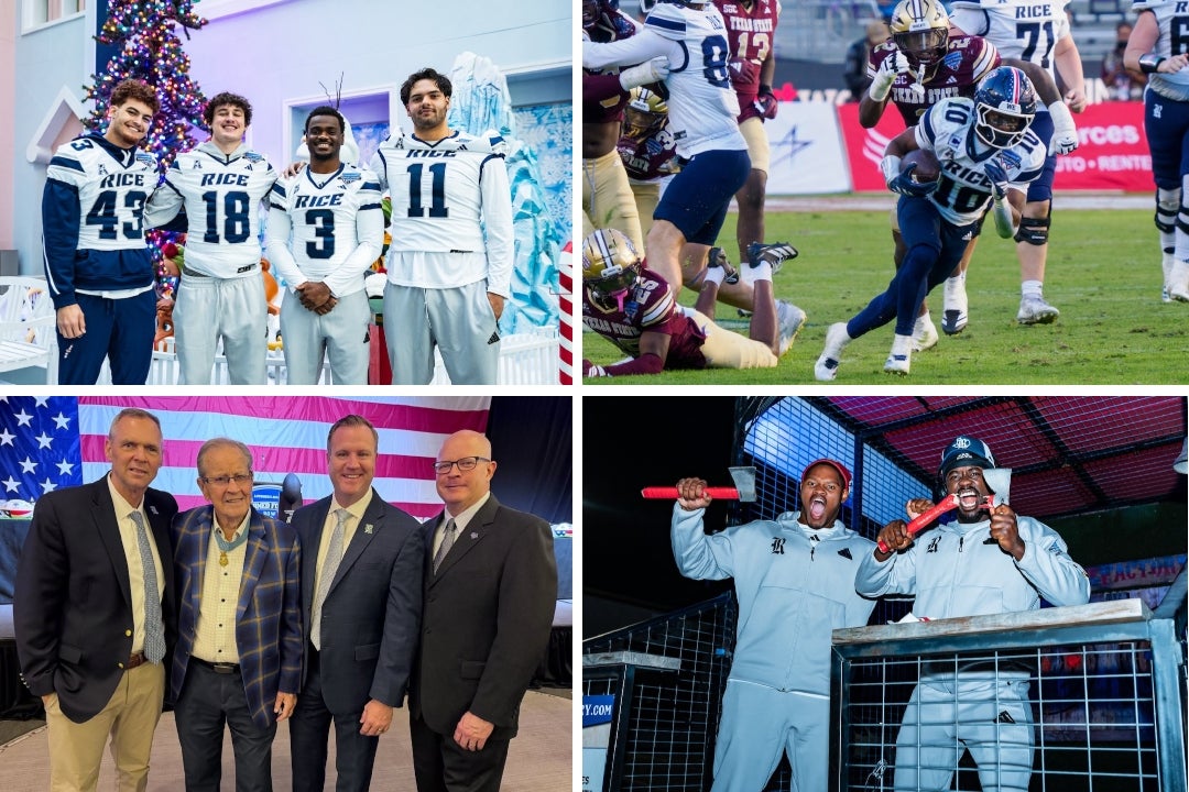 Rice football Armed Forces Bowl pregame events and highlights 2026