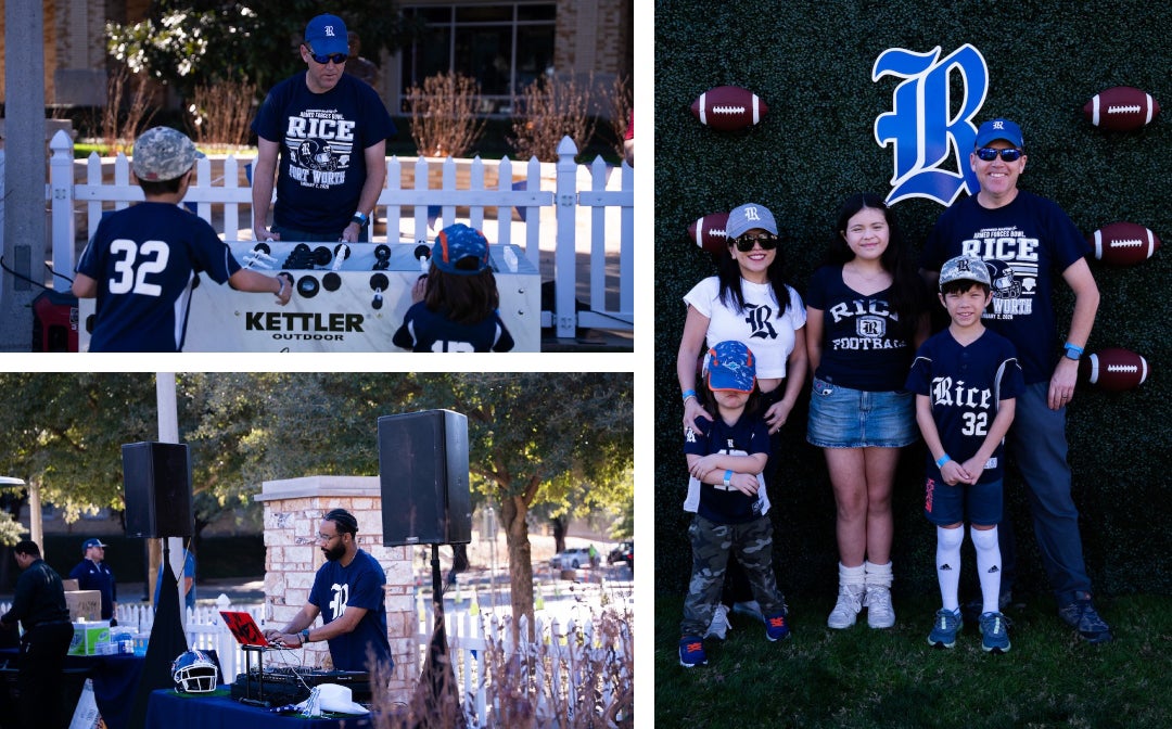 Rice football tailgate prior to Armed Forces Bowl 2026