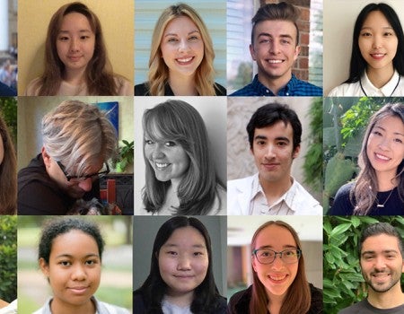 students and faculty from COVID-19 research group