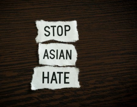 Stop Asian Hate graphic.