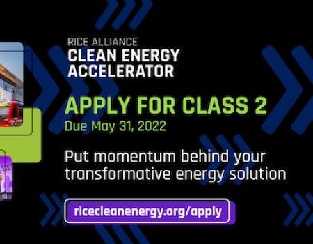 Rice Alliance Clean Energy Accelerator