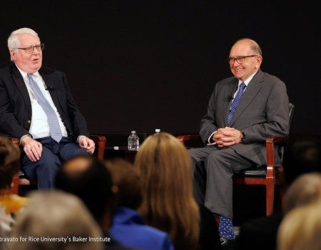 Ambassador Djerejian and John Boles