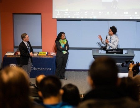Presenters at the Sientia Lecture.