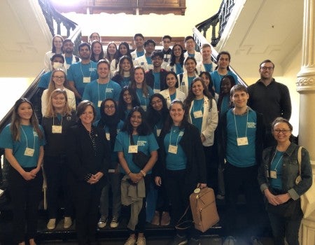 Group with Rep. Ann Johnson