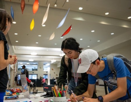 Fondren Library held its annual Constitution Day celebration Sept. 18, featuring special educational and fun activities to promote voting.