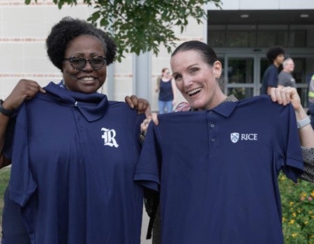 Rice Spirit Friday shirts