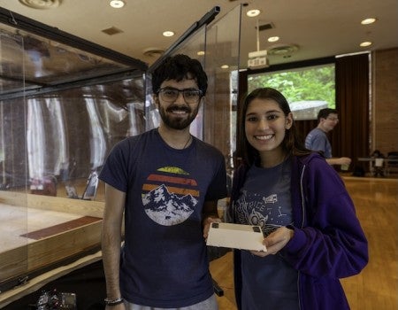 Members of the Rice Robotics team
