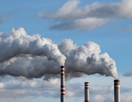 stock photo of industrial pollution