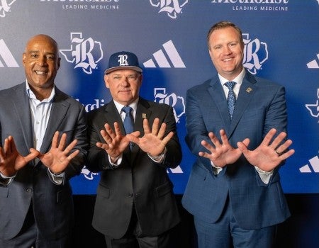 Reginald DesRoches, David Pierce and Tommy McClelland