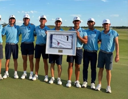 Rice men's golf 2025