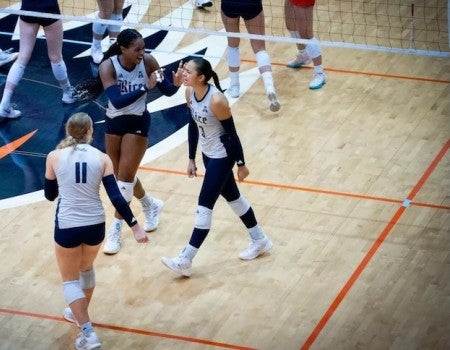 Rice volleyball 2025