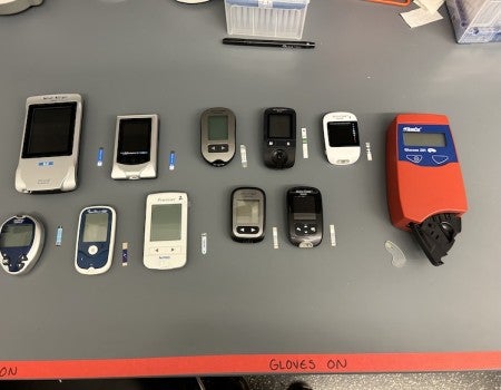 Glucometer evaluation