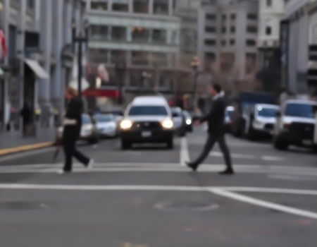 Researchers studied how people with age-related macular degeneration estimate the arrival time of approaching vehicles