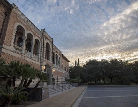 McNair Hall, home of Rice Business