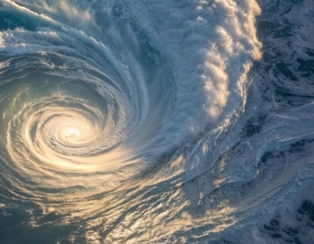 Stock photo of cyclone